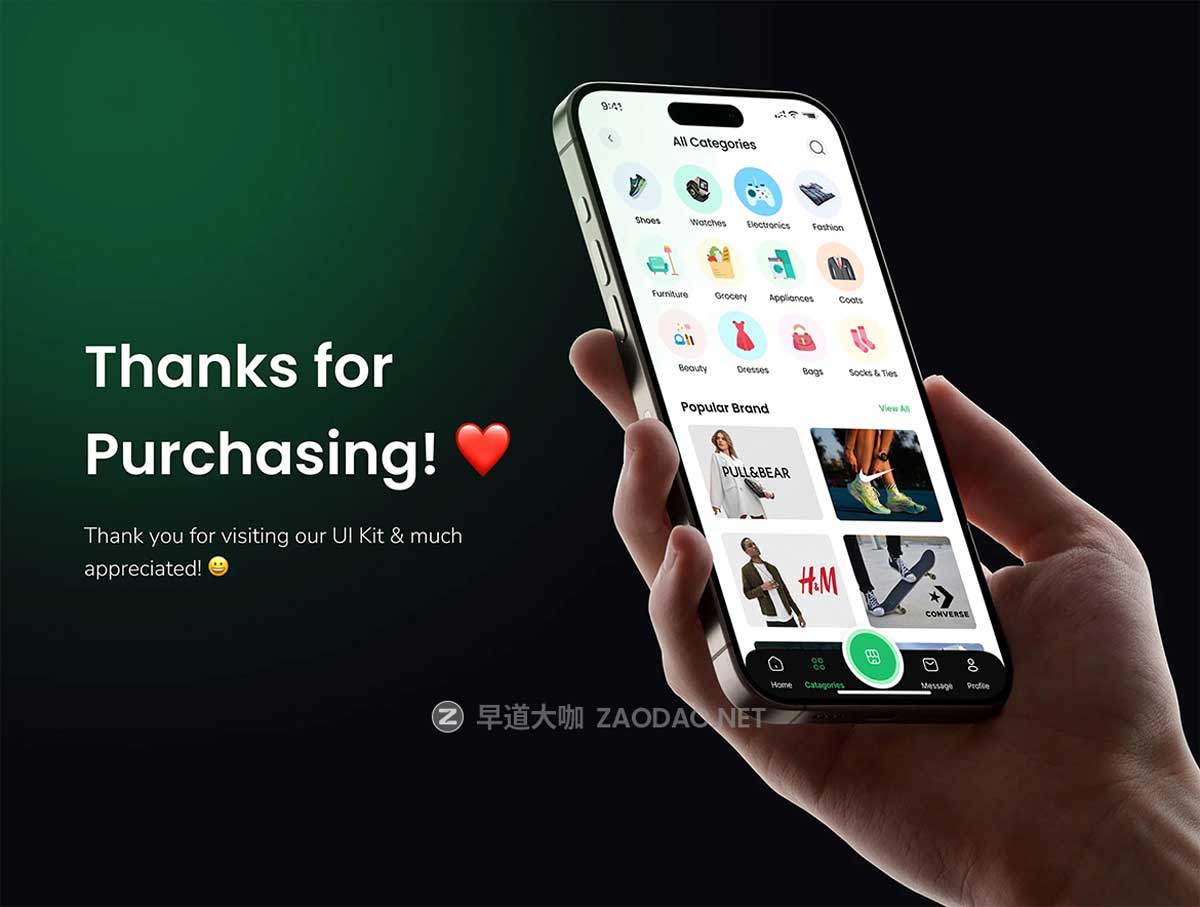 40+屏时尚在线购物电子商城商店应用程序APP UI界面设计Figma模板 Online E-Commerce Mobile App UI Design插图7
