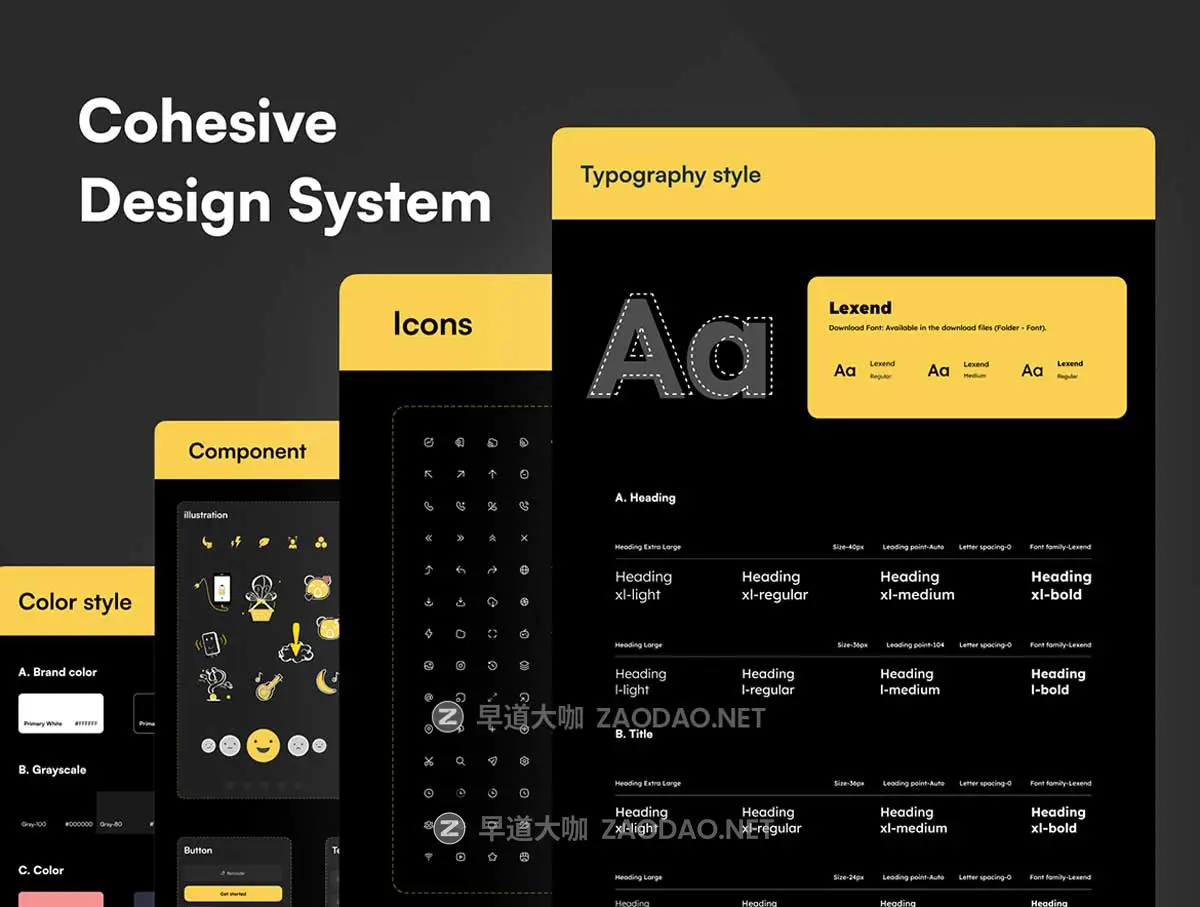 140+屏双配色睡眠音乐计时器跟踪器应用程序APP UI界面设计Figma模板 Sleepy – Sleep Soundscape App插图2 140+屏双配色睡眠音乐计时器跟踪器应用程序APP UI界面设计Figma模板 Sleepy – Sleep Soundscape App插图2