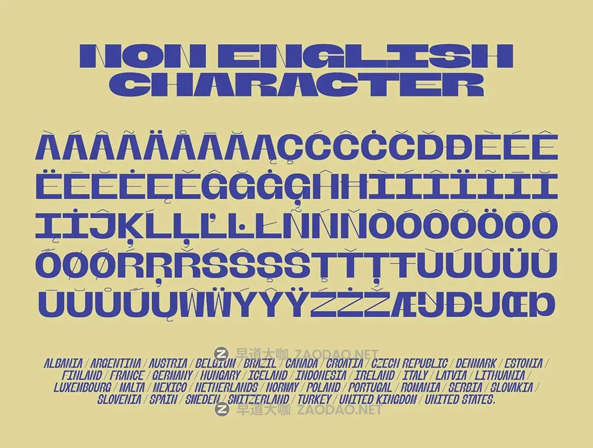 现代实验性徽标Logo标题设计时尚前卫无衬PSAI线大写英文字体安装包 Banigar Font插图7 现代实验性徽标Logo标题设计时尚前卫无衬PSAI线大写英文字体安装包 Banigar Font插图7