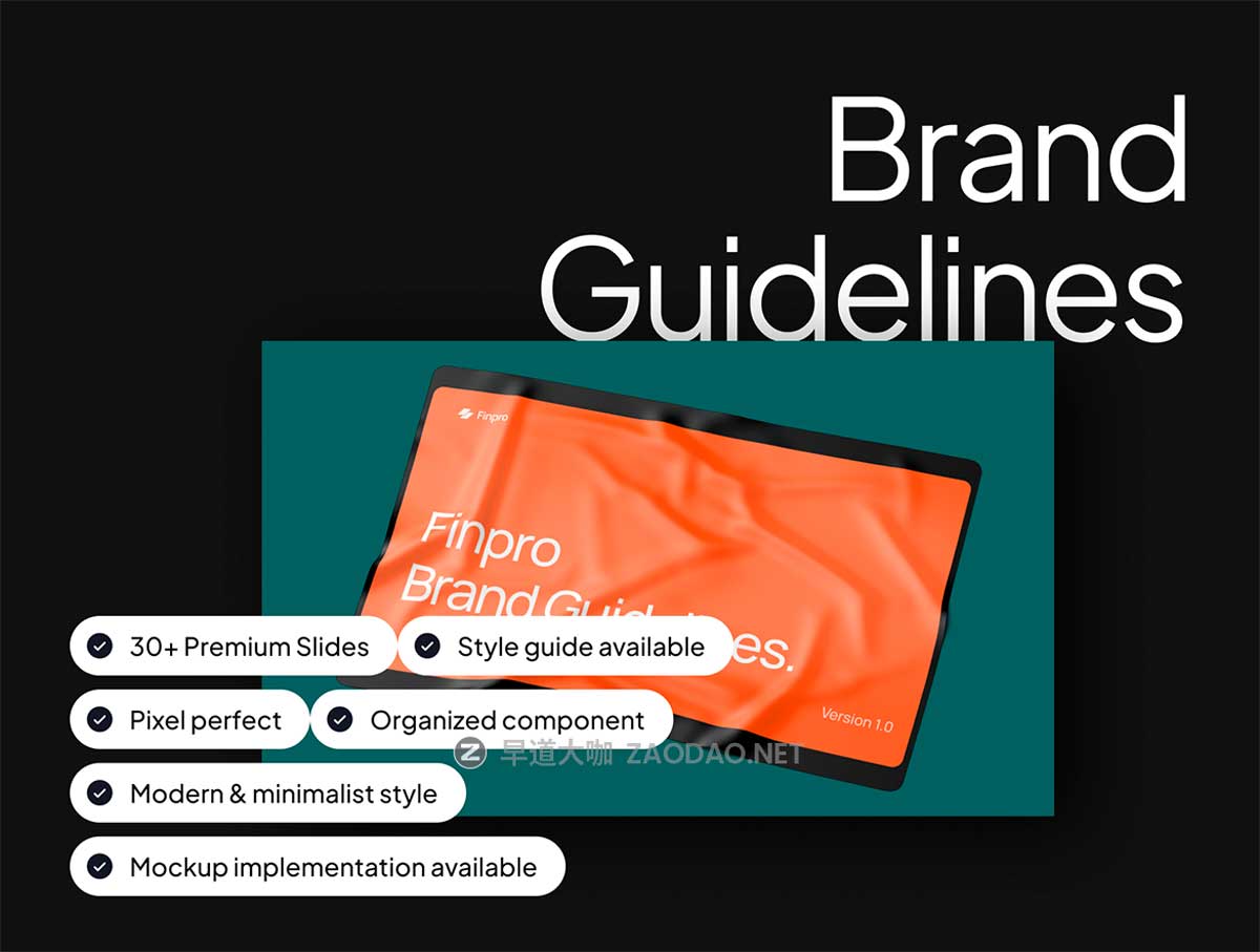 40+屏响应式SaaS数字银行服务网站WEB UI界面设计Figma模板+源码素材 Finpro – Creative Asset Bundle插图2