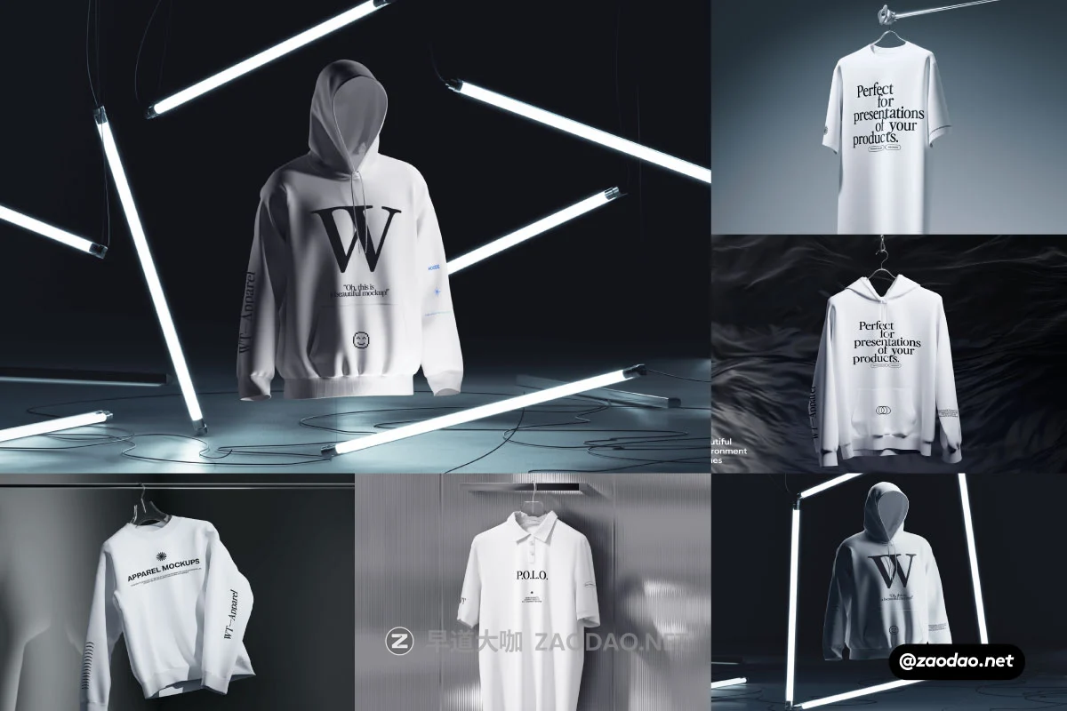 22款高级T恤半袖Polo运动衫背心连衣帽卫衣印花图案设计PS展示贴图样机模板素材 wannathis.one – Apparel mockups插图 22款高级T恤半袖Polo运动衫背心连衣帽卫衣印花图案设计PS展示贴图样机模板素材 wannathis.one – Apparel mockups插图