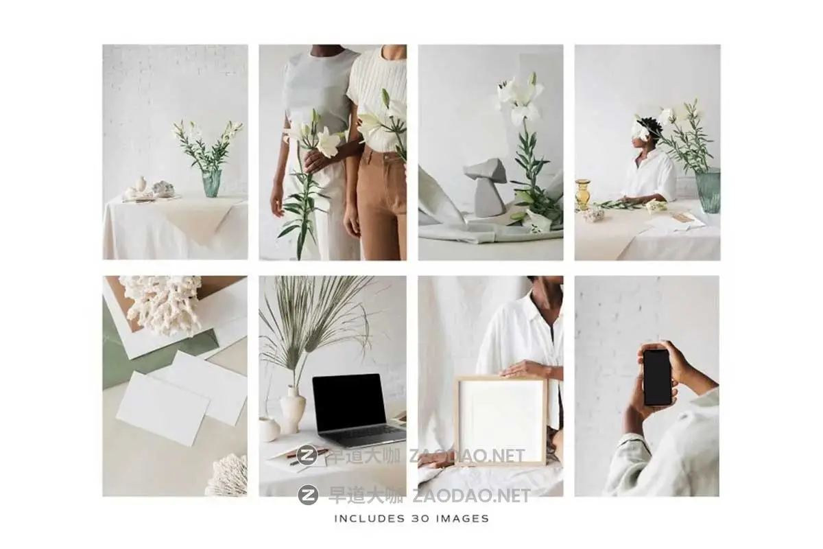 创意灰色调Ins风作品集UI界面品牌VI设计名片iPhone手机iPad平板帆布袋展示PS贴图样机模板 Aria Photo & Mockup Bundle插图7 创意灰色调Ins风作品集UI界面品牌VI设计名片iPhone手机iPad平板帆布袋展示PS贴图样机模板 Aria Photo & Mockup Bundle插图7