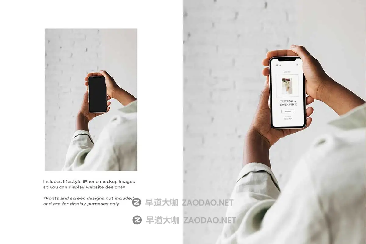 创意灰色调Ins风作品集UI界面品牌VI设计名片iPhone手机iPad平板帆布袋展示PS贴图样机模板 Aria Photo & Mockup Bundle插图4 创意灰色调Ins风作品集UI界面品牌VI设计名片iPhone手机iPad平板帆布袋展示PS贴图样机模板 Aria Photo & Mockup Bundle插图4