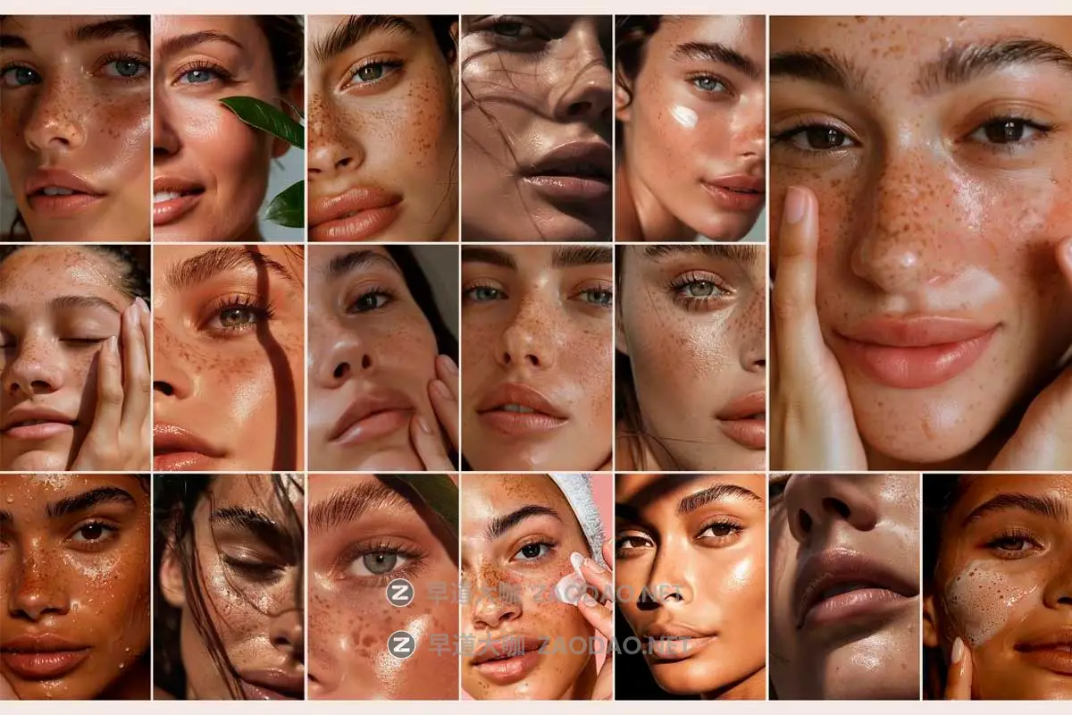 100张4K高清欧美国外雀斑女性脸部皮肤特写照片JPG格式图片设计素材 Authentic Beauty — 100 Stock Photos插图10 100张4K高清欧美国外雀斑女性脸部皮肤特写照片JPG格式图片设计素材 Authentic Beauty — 100 Stock Photos插图10