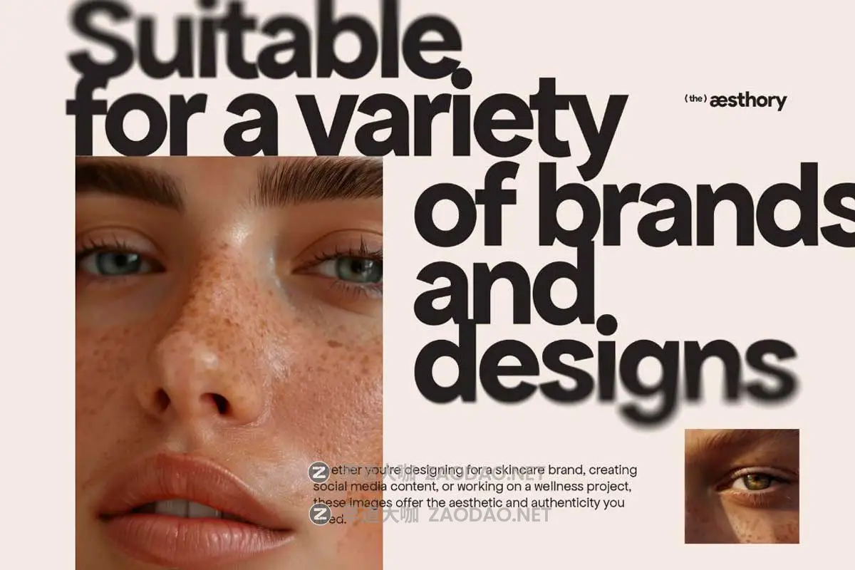 100张4K高清欧美国外雀斑女性脸部皮肤特写照片JPG格式图片设计素材 Authentic Beauty — 100 Stock Photos插图7 100张4K高清欧美国外雀斑女性脸部皮肤特写照片JPG格式图片设计素材 Authentic Beauty — 100 Stock Photos插图7