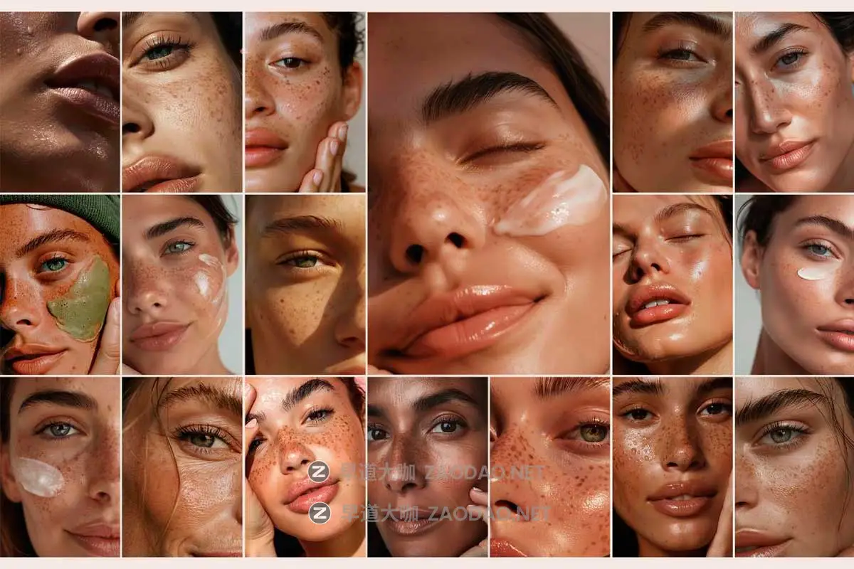 100张4K高清欧美国外雀斑女性脸部皮肤特写照片JPG格式图片设计素材 Authentic Beauty — 100 Stock Photos插图9 100张4K高清欧美国外雀斑女性脸部皮肤特写照片JPG格式图片设计素材 Authentic Beauty — 100 Stock Photos插图9