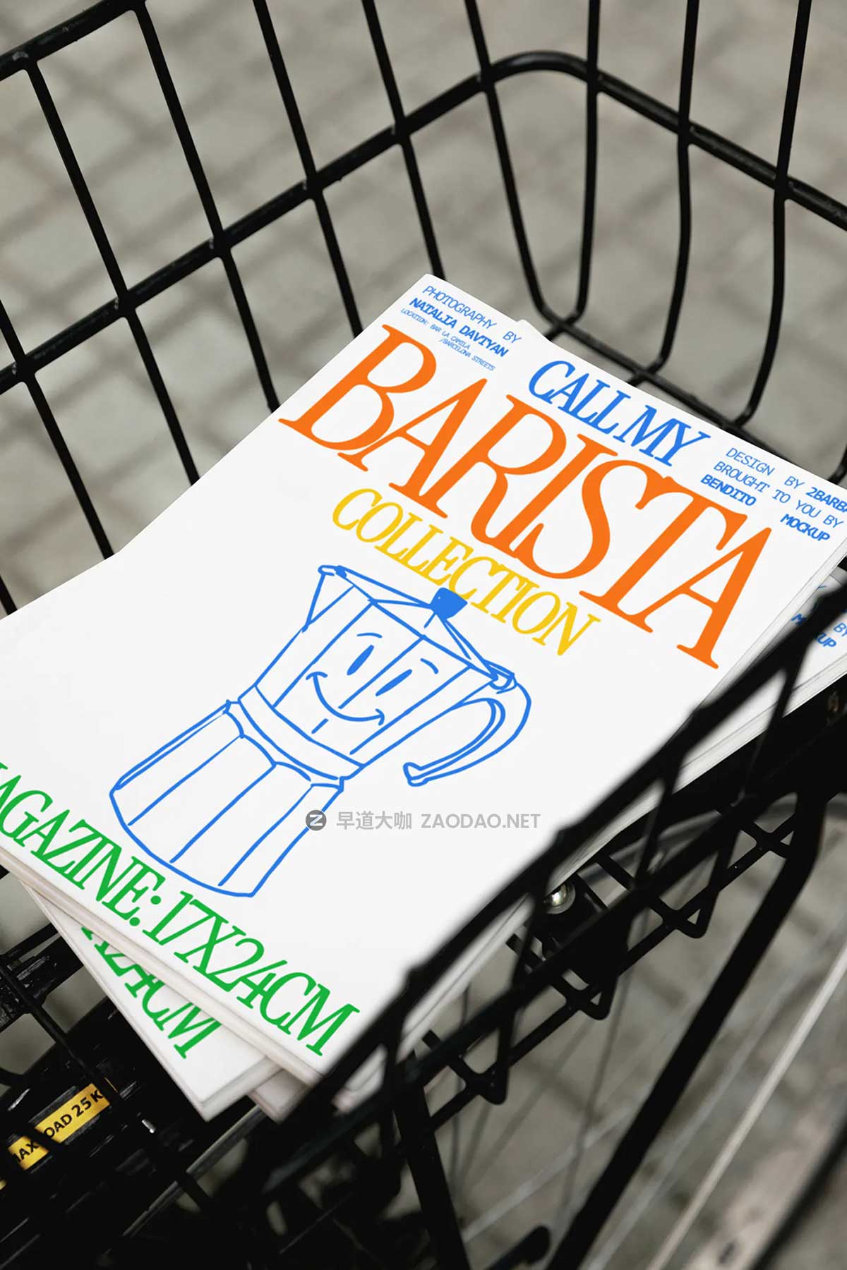 6款国外风咖啡VI品牌设计纸杯海报易拉罐T恤iPhone手机海报PS展示贴图样机模板 Bendito Mockup – Call My Barista Coffee Mockup Vol 1插图1