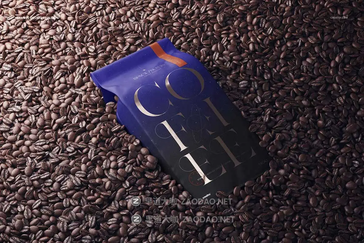 16款暗黑系国外风咖啡豆包装塑料袋外观设计效果图PS贴图样机MOCKUP模板素材 Coffee Bag Mockup Set插图12 16款暗黑系国外风咖啡豆包装塑料袋外观设计效果图PS贴图样机MOCKUP模板素材 Coffee Bag Mockup Set插图12