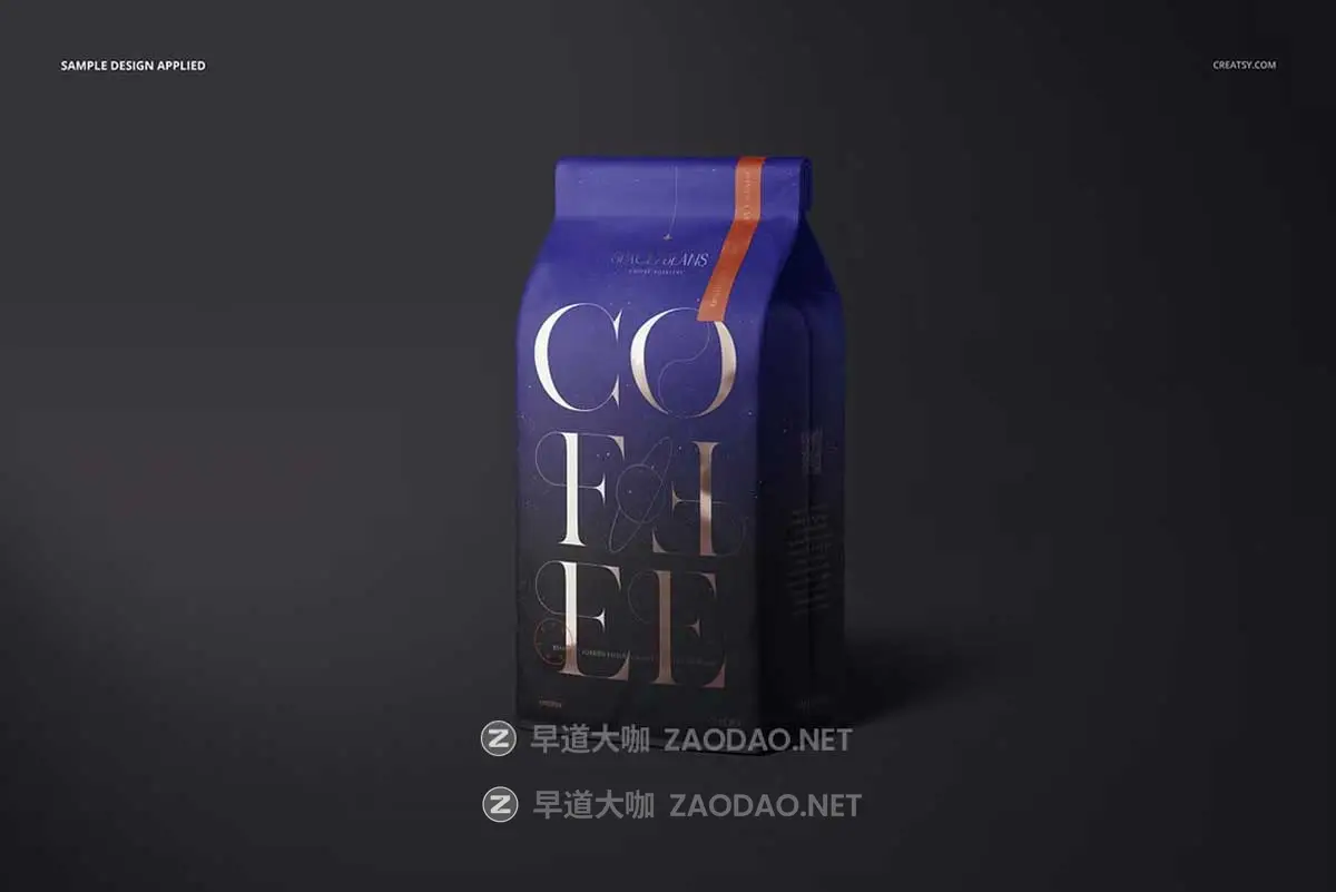 16款暗黑系国外风咖啡豆包装塑料袋外观设计效果图PS贴图样机MOCKUP模板素材 Coffee Bag Mockup Set插图7 16款暗黑系国外风咖啡豆包装塑料袋外观设计效果图PS贴图样机MOCKUP模板素材 Coffee Bag Mockup Set插图7