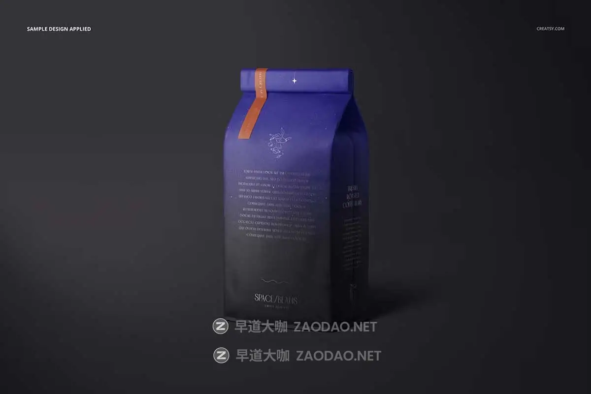 16款暗黑系国外风咖啡豆包装塑料袋外观设计效果图PS贴图样机MOCKUP模板素材 Coffee Bag Mockup Set插图6 16款暗黑系国外风咖啡豆包装塑料袋外观设计效果图PS贴图样机MOCKUP模板素材 Coffee Bag Mockup Set插图6