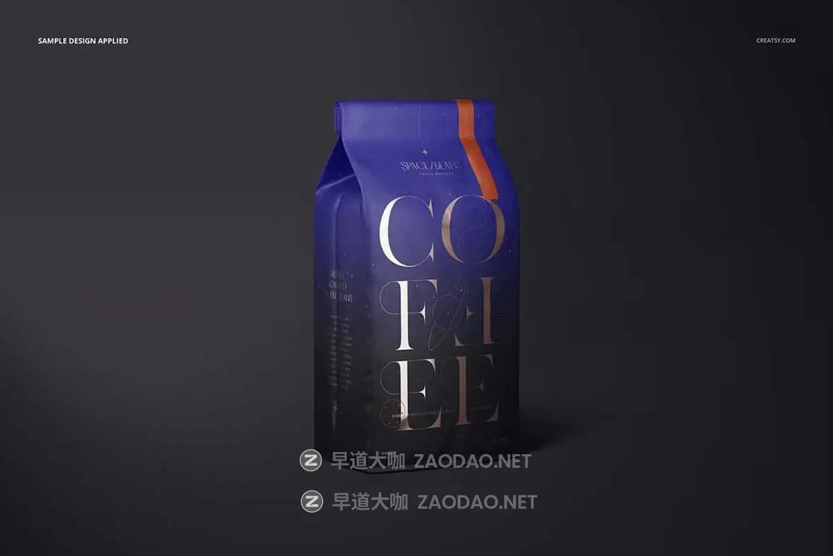16款暗黑系国外风咖啡豆包装塑料袋外观设计效果图PS贴图样机MOCKUP模板素材 Coffee Bag Mockup Set插图14 16款暗黑系国外风咖啡豆包装塑料袋外观设计效果图PS贴图样机MOCKUP模板素材 Coffee Bag Mockup Set插图14
