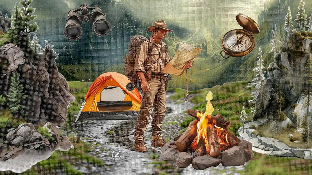 Fcpx插件 2000+组复古拼贴艺术食物动物人物雕像建筑景点潮流剪切画元素定格动画素材 Cutout Craft For Fcpx插图2 Fcpx插件 2000+组复古拼贴艺术食物动物人物雕像建筑景点潮流剪切画元素定格动画素材 Cutout Craft For Fcpx插图2