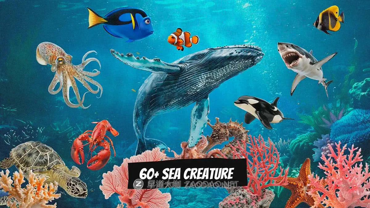 Fcpx插件 2000+组复古拼贴艺术食物动物人物雕像建筑景点潮流剪切画元素定格动画素材 Cutout Craft For Fcpx插图5 Fcpx插件 2000+组复古拼贴艺术食物动物人物雕像建筑景点潮流剪切画元素定格动画素材 Cutout Craft For Fcpx插图5