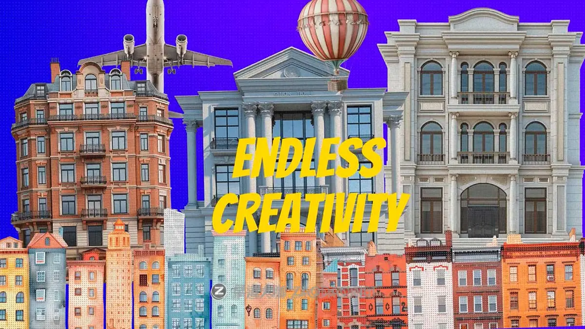 Fcpx插件 2000+组复古拼贴艺术食物动物人物雕像建筑景点潮流剪切画元素定格动画素材 Cutout Craft For Fcpx插图9 Fcpx插件 2000+组复古拼贴艺术食物动物人物雕像建筑景点潮流剪切画元素定格动画素材 Cutout Craft For Fcpx插图9