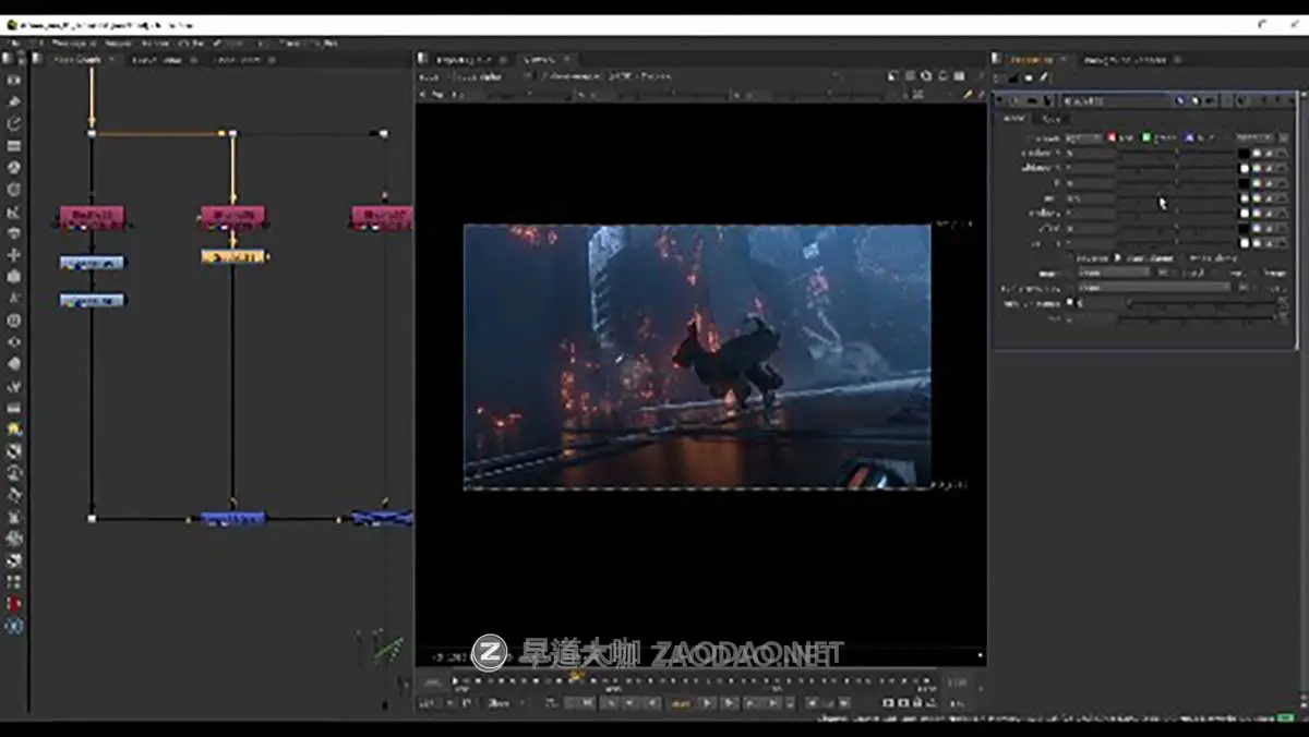 Houdini+Nuke风格化逼真人物跑步粒子拖尾特效模拟视频教程 Voxyde – Houdini Anime FX – Hero Anime Run插图3 Houdini+Nuke风格化逼真人物跑步粒子拖尾特效模拟视频教程 Voxyde – Houdini Anime FX – Hero Anime Run插图3