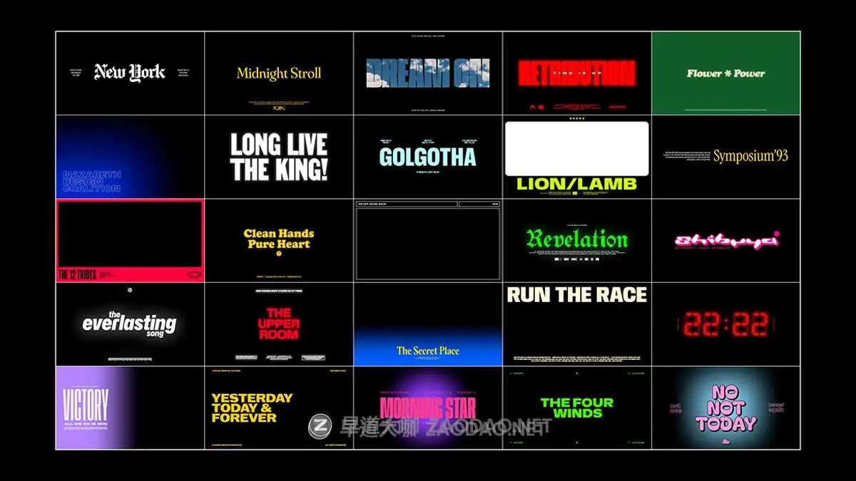 达芬奇/AE/PR模板 风格化电影大片海报标题动画特效素材 Human Video Co – POPCORN TITLES插图3 达芬奇/AE/PR模板 风格化电影大片海报标题动画特效素材 Human Video Co – POPCORN TITLES插图3