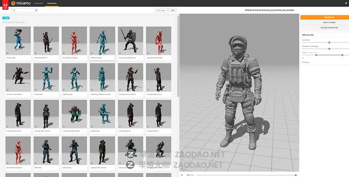 BMS出品反恐精英警察特警人物角色动作3D模型Blender/FBX/OBJ/UE格式素材 Big Medium Small – S.W.A.T插图9 BMS出品反恐精英警察特警人物角色动作3D模型Blender/FBX/OBJ/UE格式素材 Big Medium Small – S.W.A.T插图9