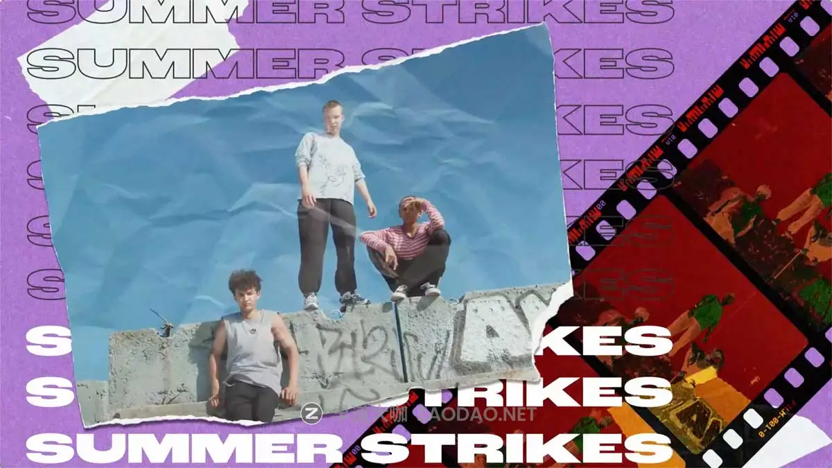 AE模板 嘻哈宝丽来相片纸片拼贴说唱摇滚宣传片开场白视频海报标题动画特效素材包 Komodo – Grunge Urban Intro插图 AE模板 嘻哈宝丽来相片纸片拼贴说唱摇滚宣传片开场白视频海报标题动画特效素材包 Komodo – Grunge Urban Intro插图