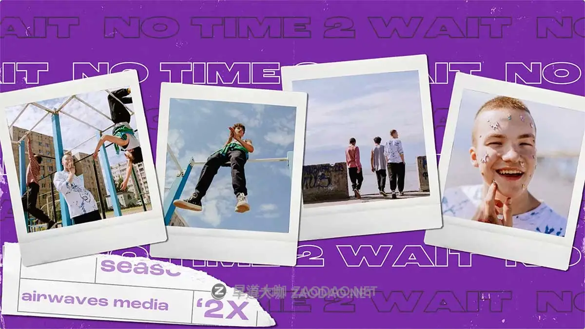 AE模板 嘻哈宝丽来相片纸片拼贴说唱摇滚宣传片开场白视频海报标题动画特效素材包 Komodo – Grunge Urban Intro插图5 AE模板 嘻哈宝丽来相片纸片拼贴说唱摇滚宣传片开场白视频海报标题动画特效素材包 Komodo – Grunge Urban Intro插图5