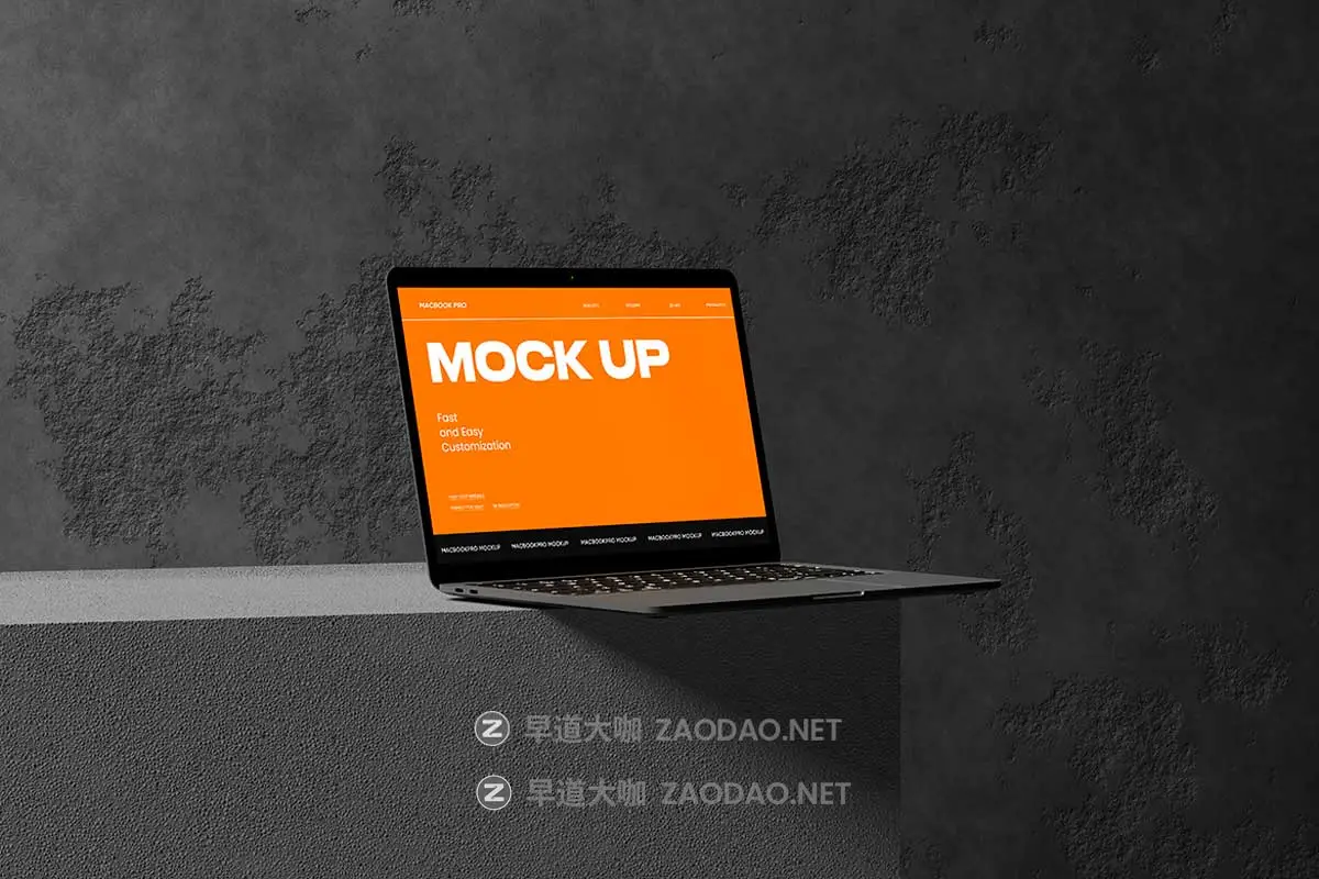 10款暗黑系岩石背景UI广告设计苹果MacBook Pro笔记本电脑贴图PSD样机模板 10 PSD Outdoor MacBook Pro Mockup插图3 10款暗黑系岩石背景UI广告设计苹果MacBook Pro笔记本电脑贴图PSD样机模板 10 PSD Outdoor MacBook Pro Mockup插图3