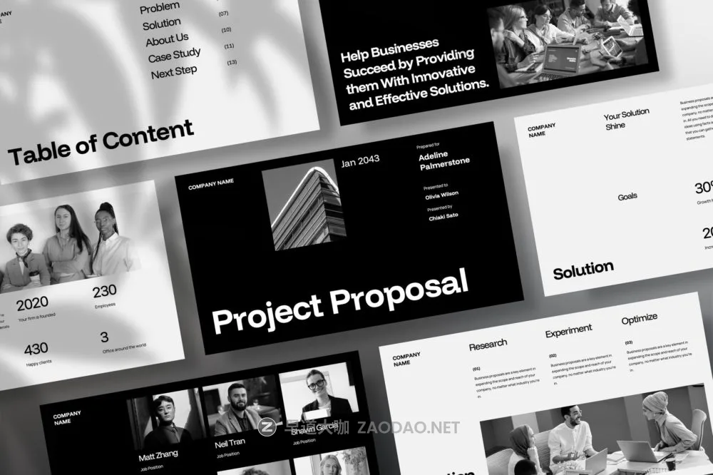 现代极简品牌营销策划演示文稿设计Keynote模版 Minimalist Proposal Keynote Presentation插图 现代极简品牌营销策划演示文稿设计Keynote模版 Minimalist Proposal Keynote Presentation插图