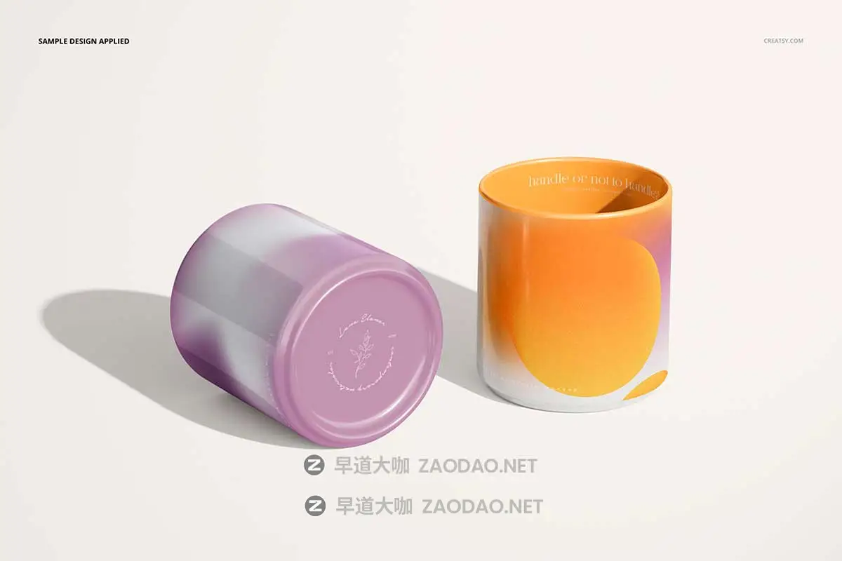 7款高级茶杯马克杯陶瓷杯印花图案VI设计PS展示贴图样机模板素材 Mug without Handle Mockup Set插图8 7款高级茶杯马克杯陶瓷杯印花图案VI设计PS展示贴图样机模板素材 Mug without Handle Mockup Set插图8