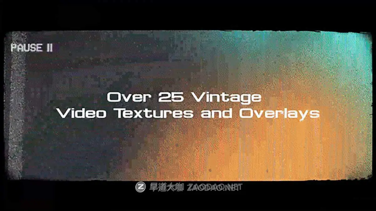 25款复古VHS信号故障毛刺模拟怀旧胶片边框叠加视频AE预设素材套装 Overlay – Analog Overlays – Vintage Video Textures插图2 25款复古VHS信号故障毛刺模拟怀旧胶片边框叠加视频AE预设素材套装 Overlay – Analog Overlays – Vintage Video Textures插图2