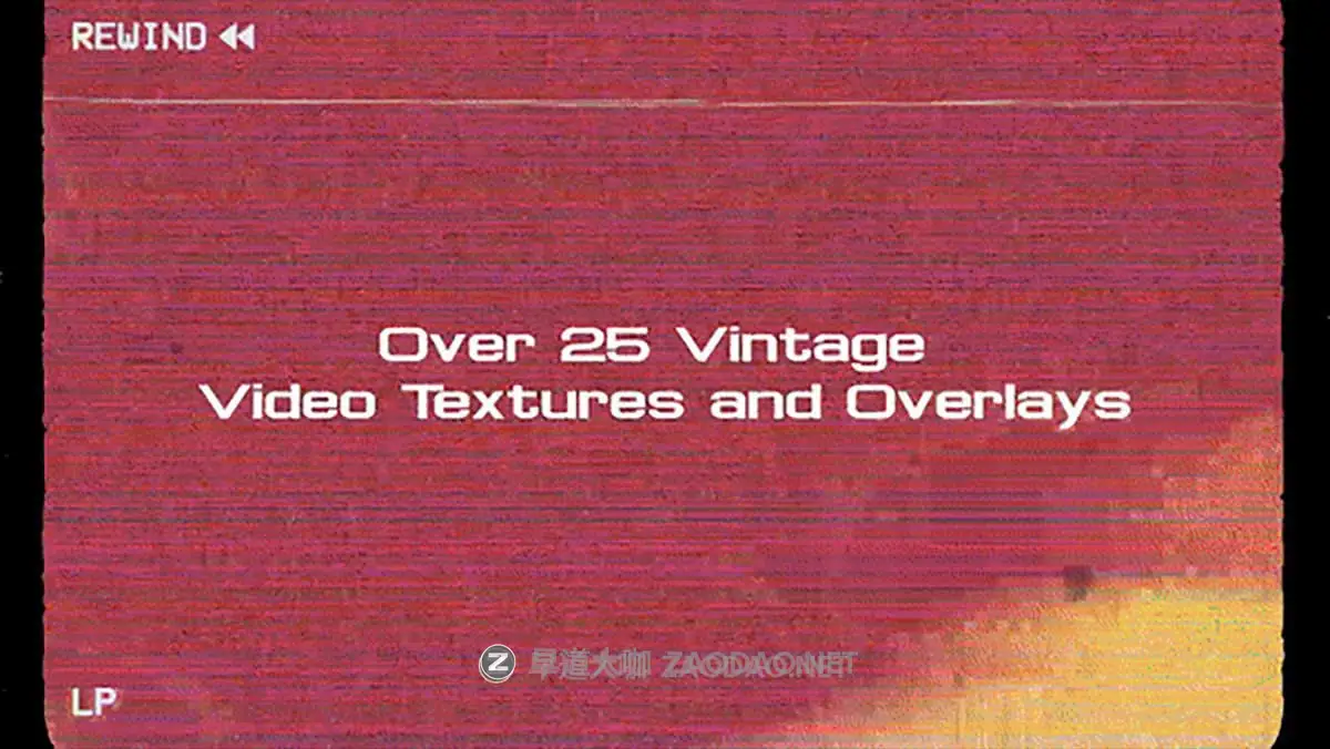 25款复古VHS信号故障毛刺模拟怀旧胶片边框叠加视频AE预设素材套装 Overlay – Analog Overlays – Vintage Video Textures插图3 25款复古VHS信号故障毛刺模拟怀旧胶片边框叠加视频AE预设素材套装 Overlay – Analog Overlays – Vintage Video Textures插图3
