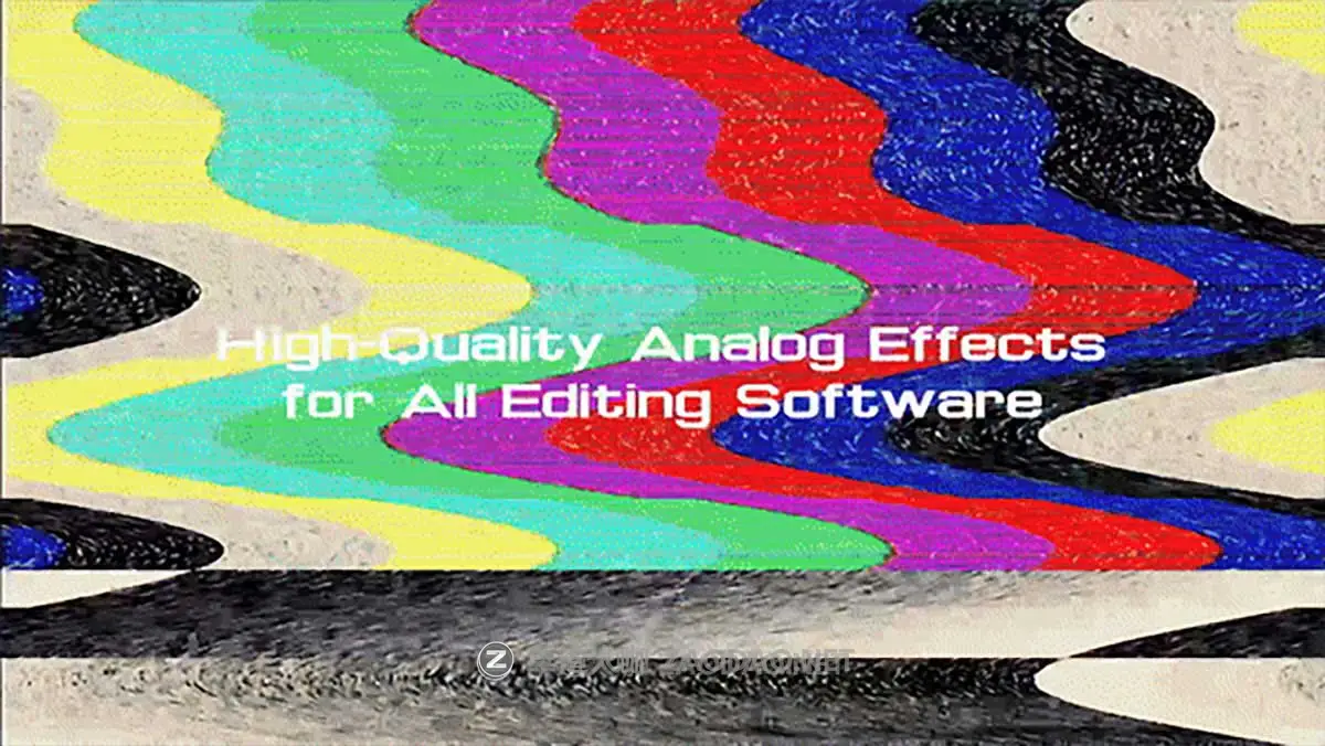 25款复古VHS信号故障毛刺模拟怀旧胶片边框叠加视频AE预设素材套装 Overlay – Analog Overlays – Vintage Video Textures插图6 25款复古VHS信号故障毛刺模拟怀旧胶片边框叠加视频AE预设素材套装 Overlay – Analog Overlays – Vintage Video Textures插图6