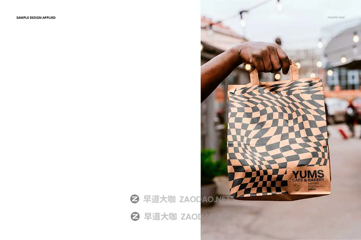 7款国外模特手持购物手提袋纸袋咖啡袋打包袋VI设计展示PS贴图样机MOCKUP模板素材 Paper Bag Mockup Set (outdoor) by Creatsy插图5 7款国外模特手持购物手提袋纸袋咖啡袋打包袋VI设计展示PS贴图样机MOCKUP模板素材 Paper Bag Mockup Set (outdoor) by Creatsy插图5