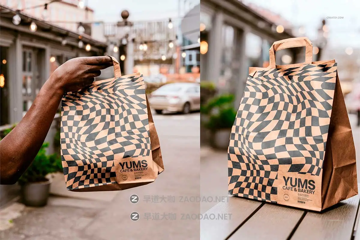 7款国外模特手持购物手提袋纸袋咖啡袋打包袋VI设计展示PS贴图样机MOCKUP模板素材 Paper Bag Mockup Set (outdoor) by Creatsy插图6 7款国外模特手持购物手提袋纸袋咖啡袋打包袋VI设计展示PS贴图样机MOCKUP模板素材 Paper Bag Mockup Set (outdoor) by Creatsy插图6