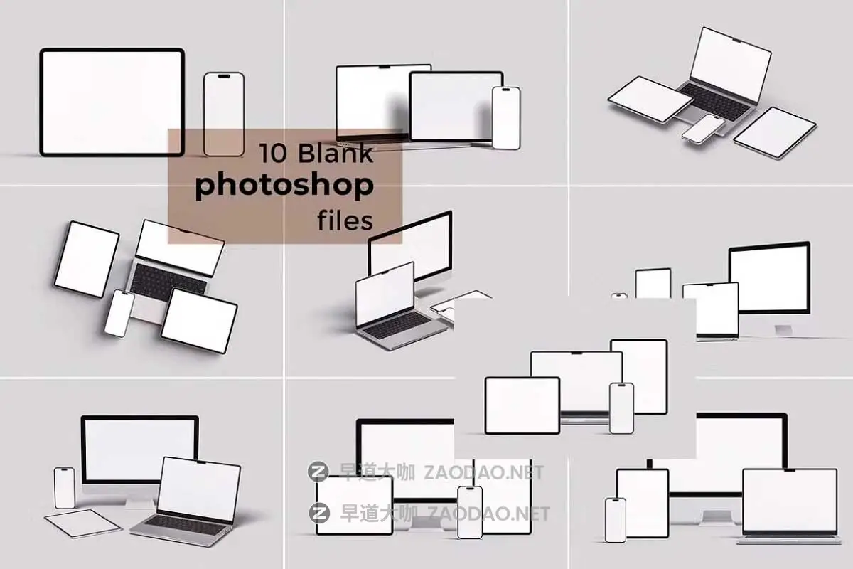 10款INS风UI界面设计iPhone手机iPad平板MacBook电脑展示PS贴图样机模板 Multi Device Mockup – Scene Creator插图7 10款INS风UI界面设计iPhone手机iPad平板MacBook电脑展示PS贴图样机模板 Multi Device Mockup – Scene Creator插图7