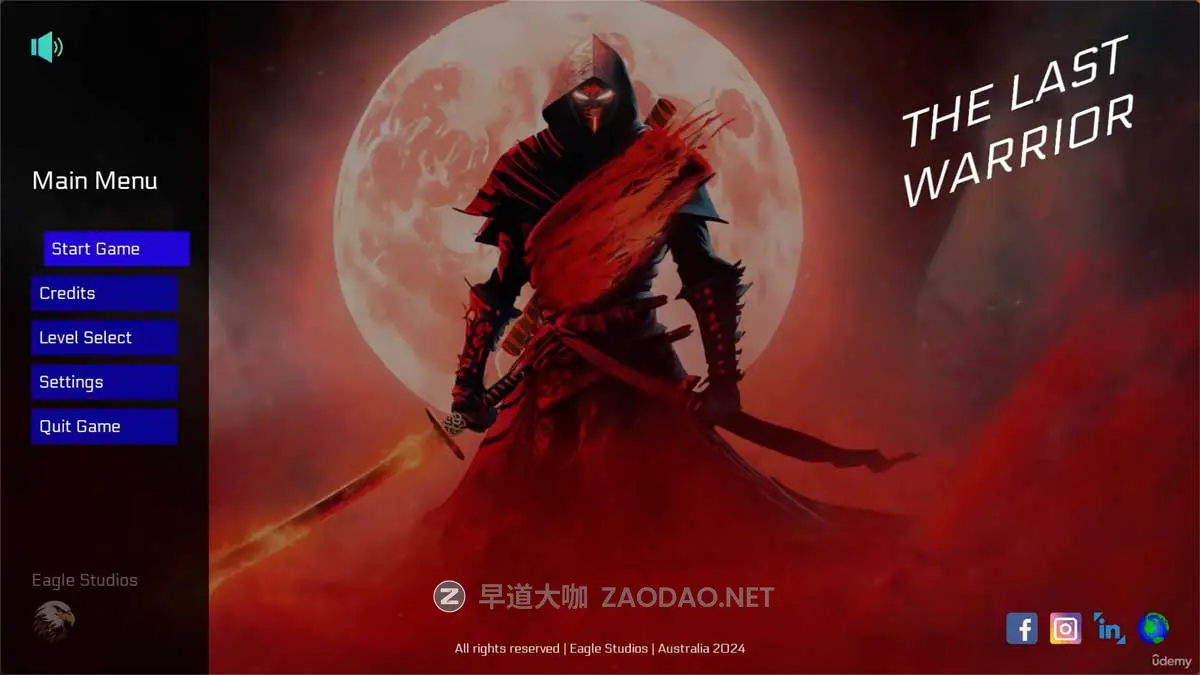 UE Unreal Engine 5科幻赛博朋克电脑手机平板电视动态UI界面视频教程 中英文字幕 Unreal Engine 5: Creating Main Menu插图 UE Unreal Engine 5科幻赛博朋克电脑手机平板电视动态UI界面视频教程 中英文字幕 Unreal Engine 5: Creating Main Menu插图