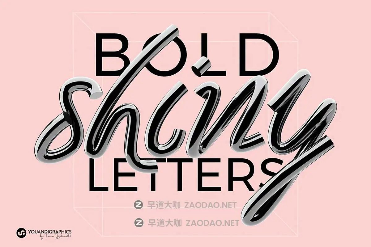 未来科幻不锈钢3D金属镀铬潮流英文字母数字符号PNG免抠图片设计素材 Chrome 3D Lettering Set插图1 未来科幻不锈钢3D金属镀铬潮流英文字母数字符号PNG免抠图片设计素材 Chrome 3D Lettering Set插图1