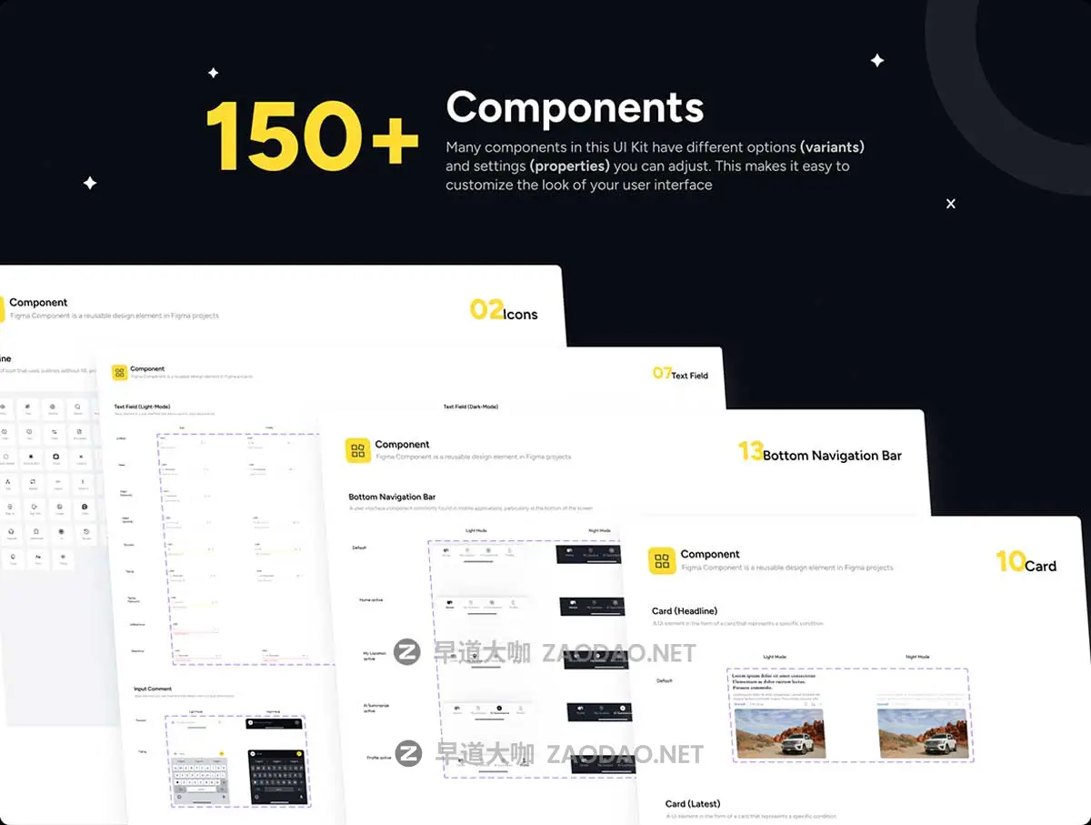 160+屏双配色全球国际媒体新闻资讯头条应用程序APP UI界面设计Figma模板套件 Our News – News App UI Kit插图3 160+屏双配色全球国际媒体新闻资讯头条应用程序APP UI界面设计Figma模板套件 Our News – News App UI Kit插图3