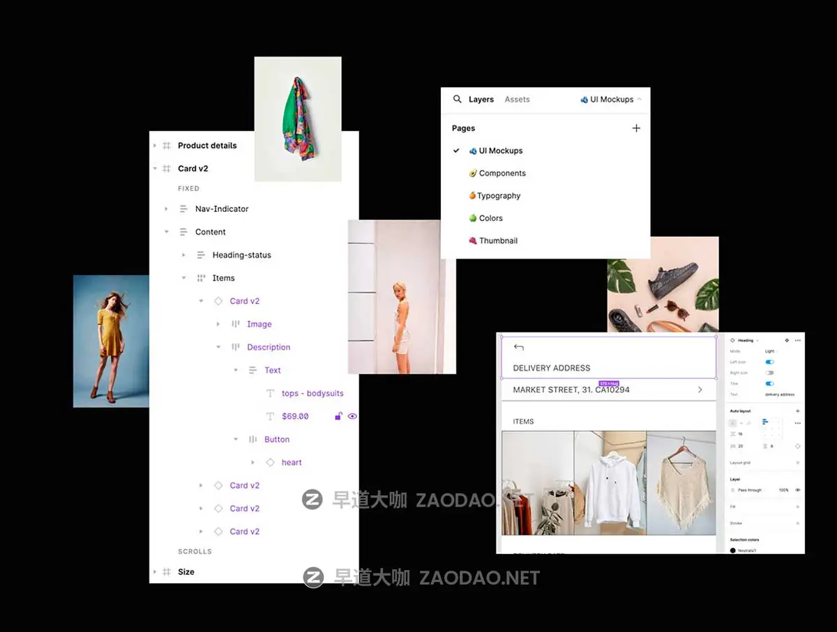 40+屏精美服装在线购买购物电子商务商城APP UI界面设计Figma模板套件 MIKOSH – Fashion E-commerce and Shopping Mobile App插图5 40+屏精美服装在线购买购物电子商务商城APP UI界面设计Figma模板套件 MIKOSH – Fashion E-commerce and Shopping Mobile App插图5