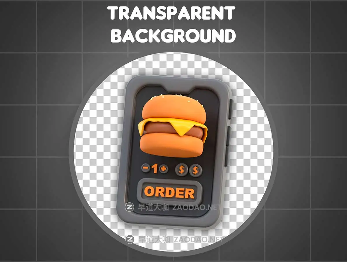 20款工业风3D质感订餐外卖送餐图标Icons设计FBX/OBJ/PNG格式素材 3D Icon Food Delivery插图1 20款工业风3D质感订餐外卖送餐图标Icons设计FBX/OBJ/PNG格式素材 3D Icon Food Delivery插图1