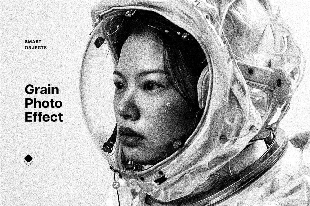 黑白复古颗粒Riso打印复印照片效果ps特效滤镜样机 Grain Riso Photo Effect插图 黑白复古颗粒Riso打印复印照片效果ps特效滤镜样机 Grain Riso Photo Effect插图