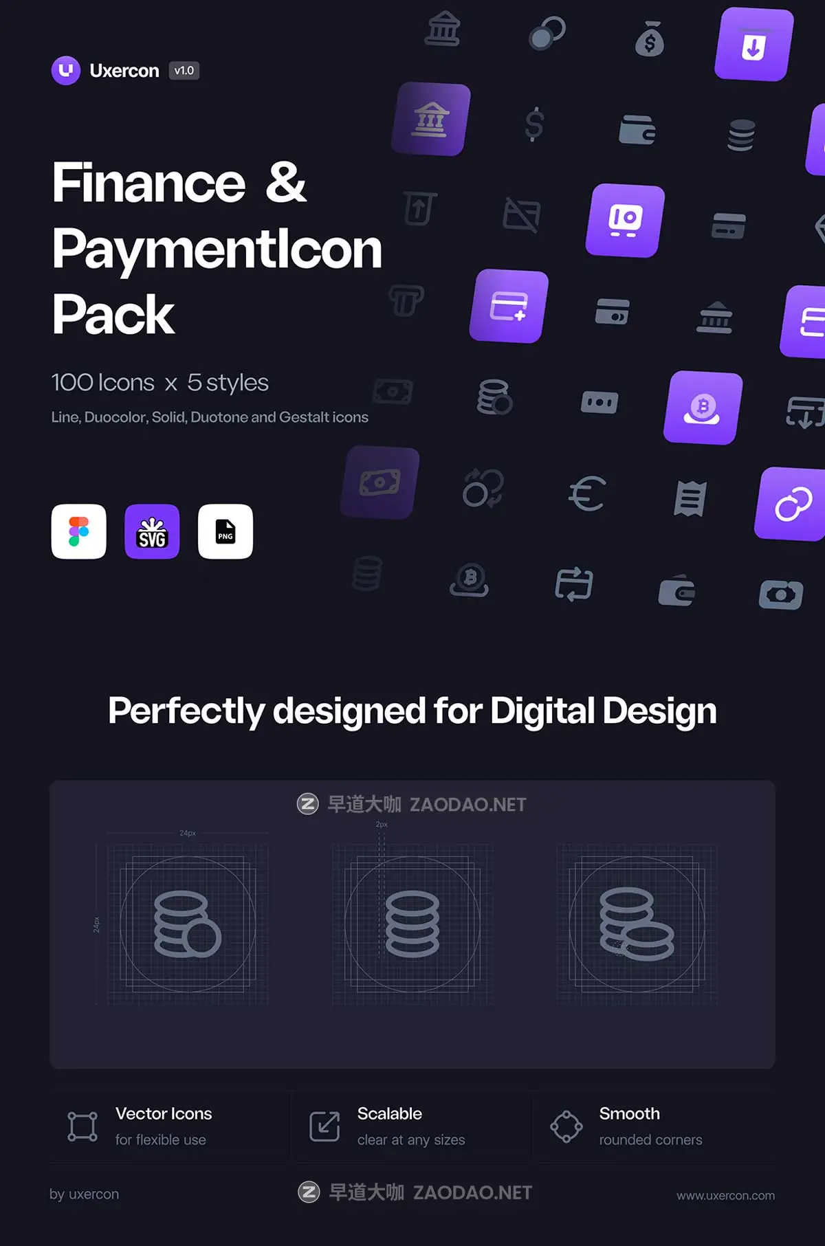 100款多功能财务金融支付理财网站WEB&APP UI界面矢量图标Icons设计Figma/PNG格式素材 Finance & Payment – Uxercon Icon Pack插图7 100款多功能财务金融支付理财网站WEB&APP UI界面矢量图标Icons设计Figma/PNG格式素材 Finance & Payment – Uxercon Icon Pack插图7