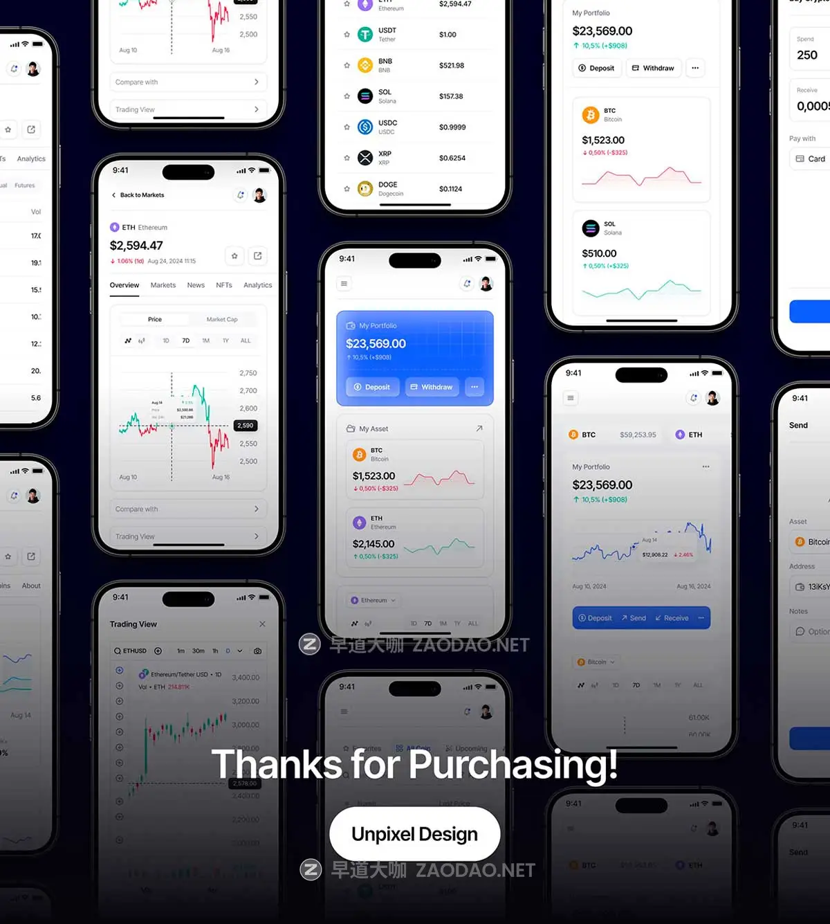 100+屏高级响应式金融理财加密货币区块链电子钱包股票仪表盘界面WEB UI设计Figma模板套件 Coinex- Cryptocurrency Dashboard UI Kit插图10 100+屏高级响应式金融理财加密货币区块链电子钱包股票仪表盘界面WEB UI设计Figma模板套件 Coinex- Cryptocurrency Dashboard UI Kit插图10