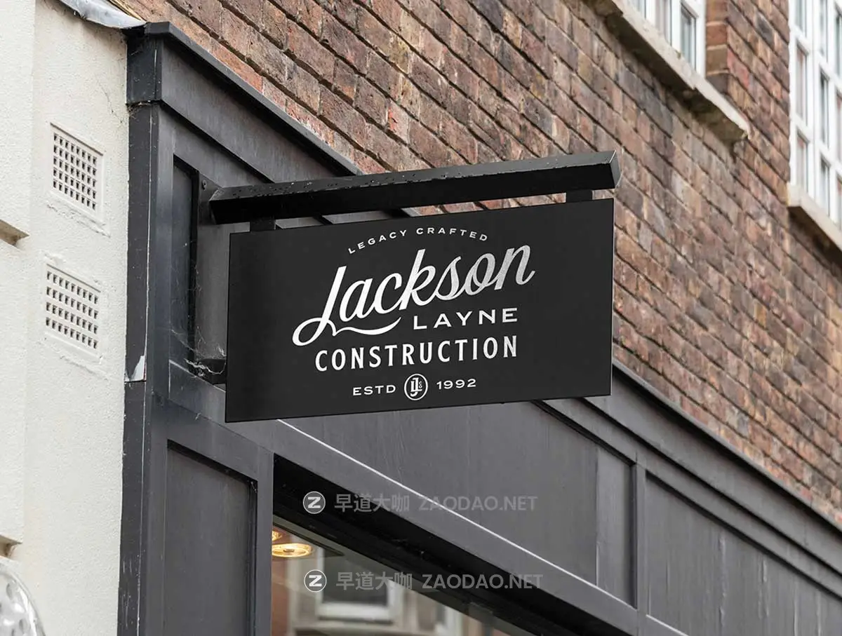 45款欧美风国外城市街头Logo徽标标牌灯箱设计PS展示贴图样机模板 Signs Logo Mockup插图26 45款欧美风国外城市街头Logo徽标标牌灯箱设计PS展示贴图样机模板 Signs Logo Mockup插图26