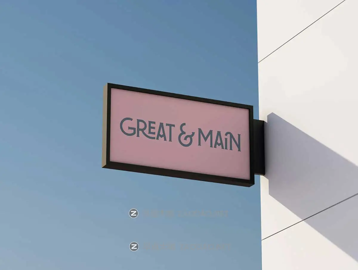 45款欧美风国外城市街头Logo徽标标牌灯箱设计PS展示贴图样机模板 Signs Logo Mockup插图20 45款欧美风国外城市街头Logo徽标标牌灯箱设计PS展示贴图样机模板 Signs Logo Mockup插图20