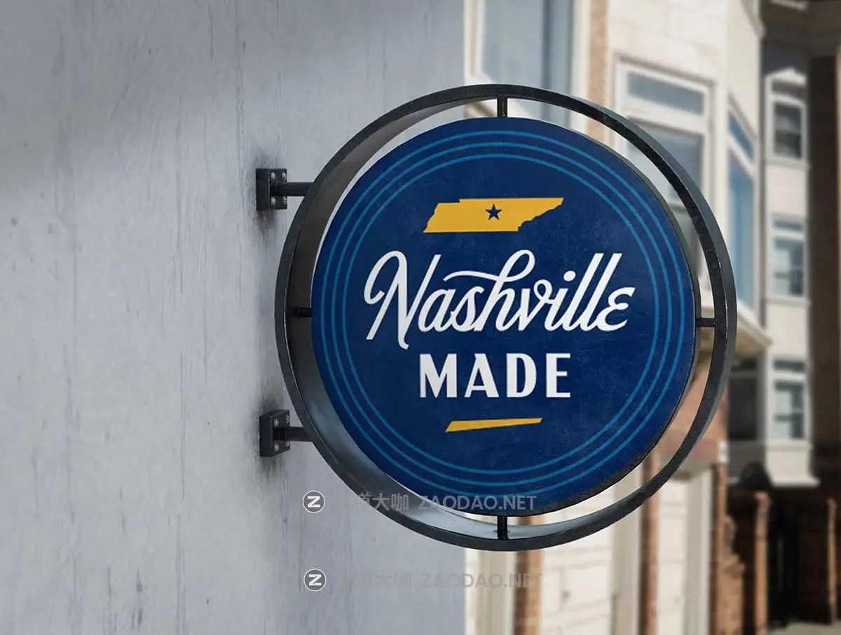 45款欧美风国外城市街头Logo徽标标牌灯箱设计PS展示贴图样机模板 Signs Logo Mockup插图15 45款欧美风国外城市街头Logo徽标标牌灯箱设计PS展示贴图样机模板 Signs Logo Mockup插图15