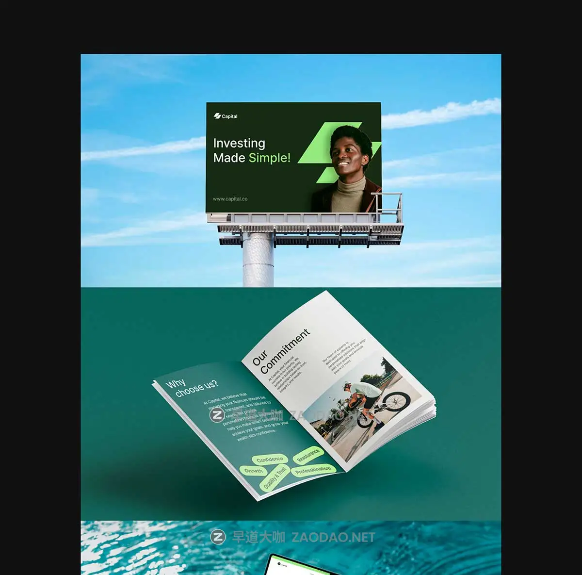 50+屏高级品牌VI识别系统使用规范指南手册设计Figma模板素材 Capital – Brand Identity Guideline插图10 50+屏高级品牌VI识别系统使用规范指南手册设计Figma模板素材 Capital – Brand Identity Guideline插图10