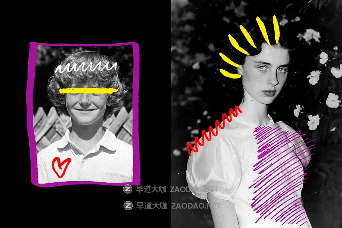 85款潮流嘻哈潮流街头随意乱涂乱画涂鸦风手绘线条箭头心形微笑PNG免抠图设计素材 85 Marker Elements插图3 85款潮流嘻哈潮流街头随意乱涂乱画涂鸦风手绘线条箭头心形微笑PNG免抠图设计素材 85 Marker Elements插图3