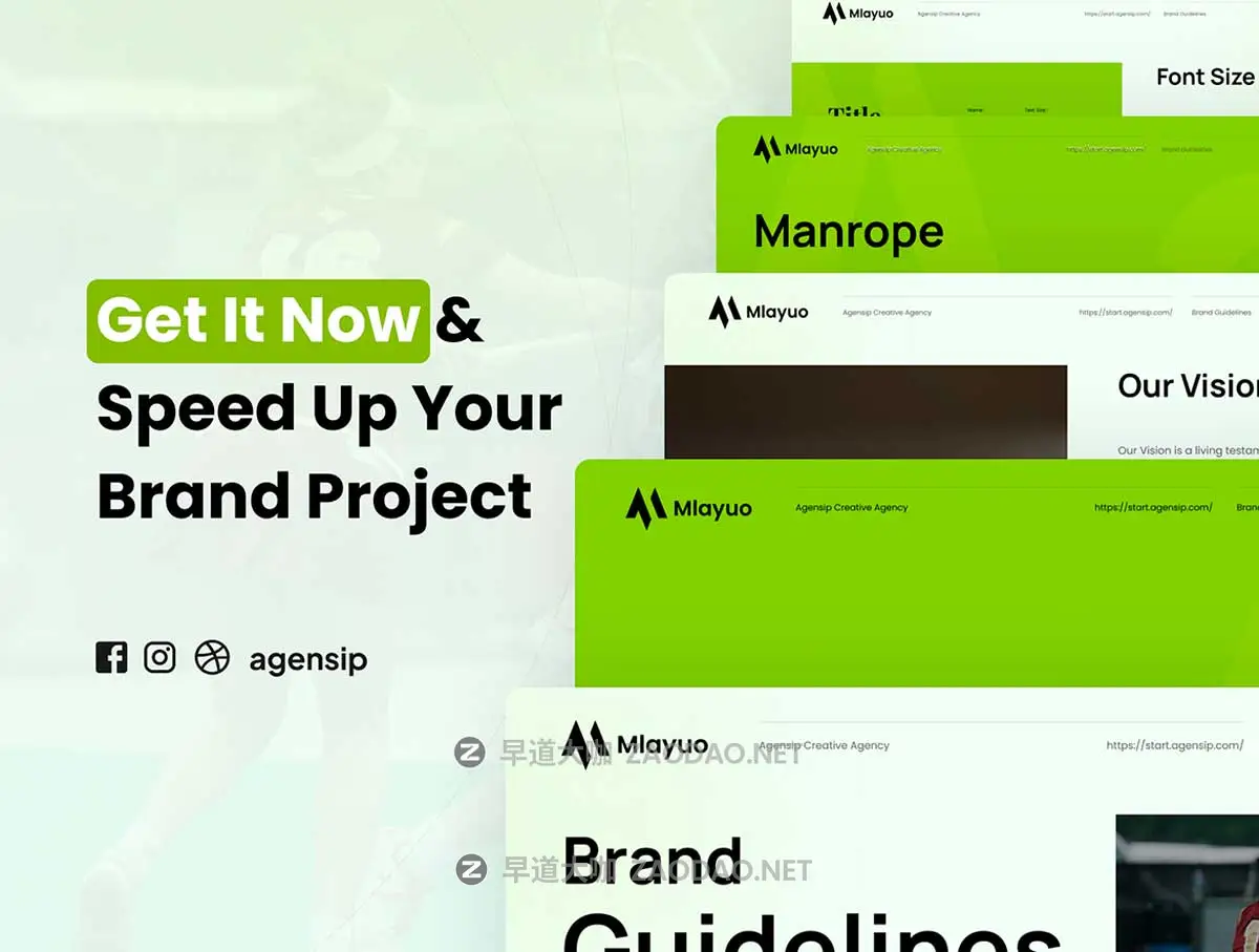 40+页多功能体育VI画册品牌指南手册设计Figma/Sketch/XD格式模板素材 Mlayuo – Sport Brand Guidelines插图9 40+页多功能体育VI画册品牌指南手册设计Figma/Sketch/XD格式模板素材 Mlayuo – Sport Brand Guidelines插图9