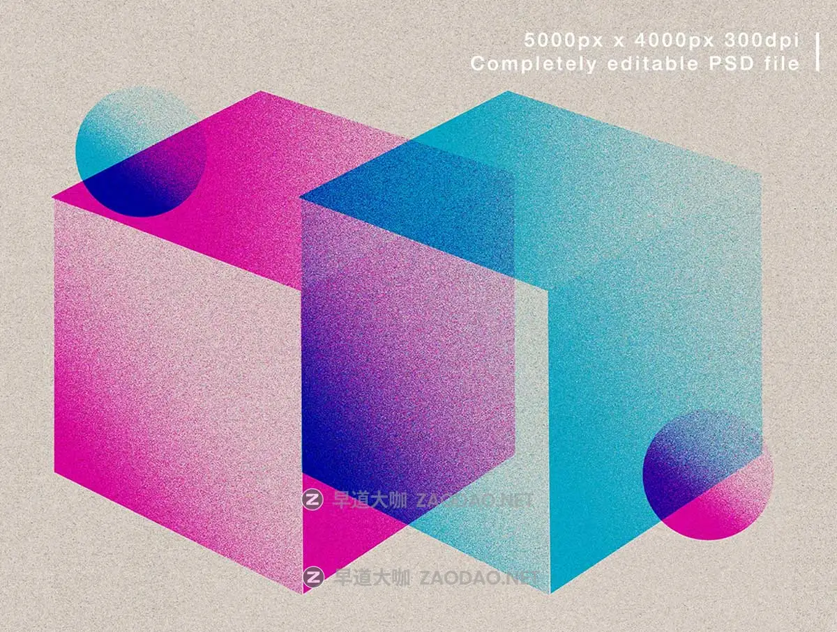 复古流行Riso印刷双重曝光颗粒燥点纹理照片效果PS特效滤镜插件样机模板 Risograph – Photoshop Effect插图5 复古流行Riso印刷双重曝光颗粒燥点纹理照片效果PS特效滤镜插件样机模板 Risograph – Photoshop Effect插图5