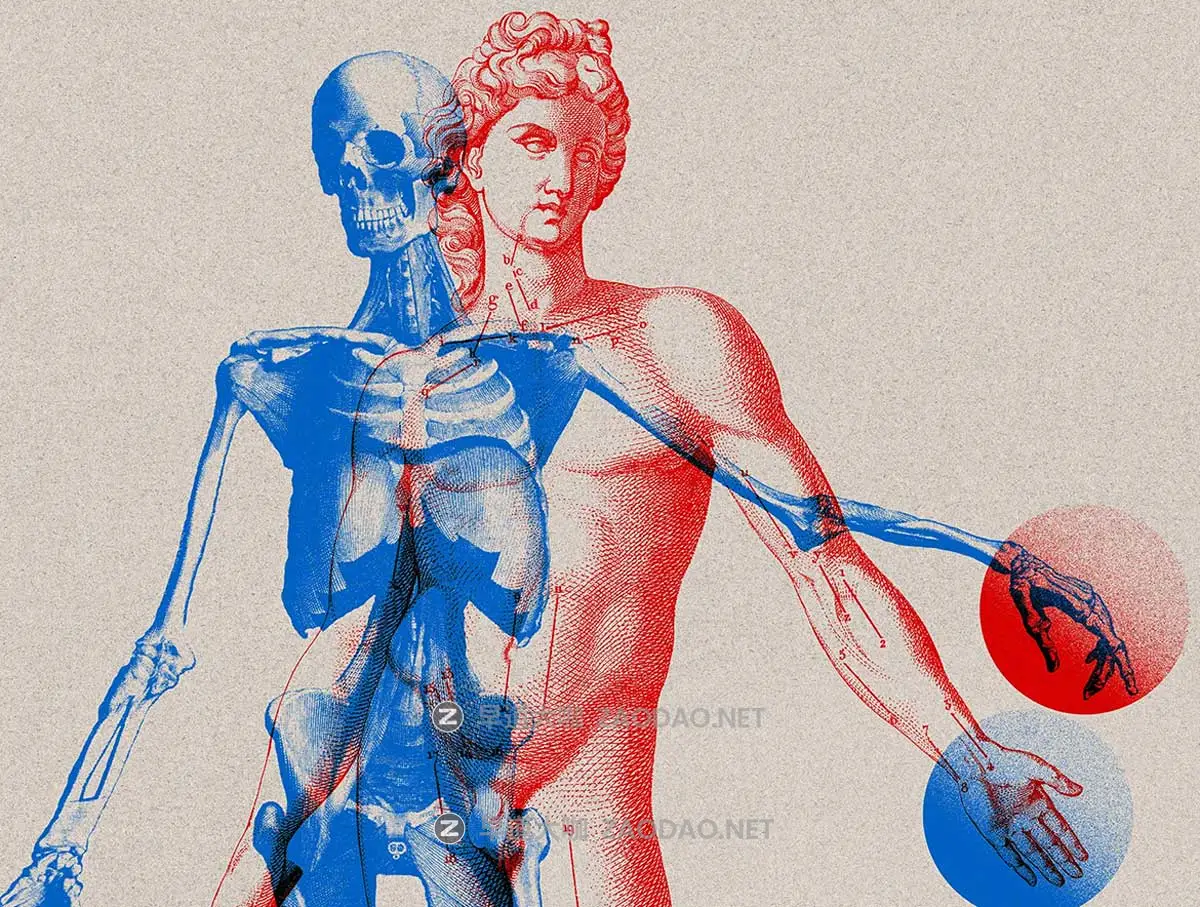 复古流行Riso印刷双重曝光颗粒燥点纹理照片效果PS特效滤镜插件样机模板 Risograph – Photoshop Effect插图8 复古流行Riso印刷双重曝光颗粒燥点纹理照片效果PS特效滤镜插件样机模板 Risograph – Photoshop Effect插图8