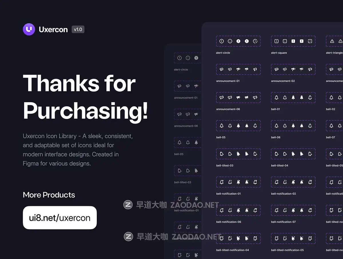 108款圆润警示警报旋转切换矢量图标Icons设计Figma/PNG格式素材 Alert, Spinner & Toggle – Uxercon Icon Pack插图7 108款圆润警示警报旋转切换矢量图标Icons设计Figma/PNG格式素材 Alert, Spinner & Toggle – Uxercon Icon Pack插图7