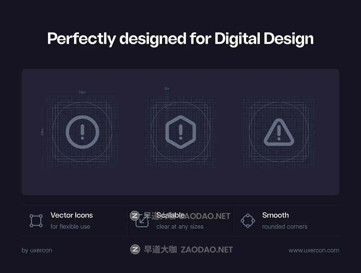 108款圆润警示警报旋转切换矢量图标Icons设计Figma/PNG格式素材 Alert, Spinner & Toggle – Uxercon Icon Pack插图5 108款圆润警示警报旋转切换矢量图标Icons设计Figma/PNG格式素材 Alert, Spinner & Toggle – Uxercon Icon Pack插图5